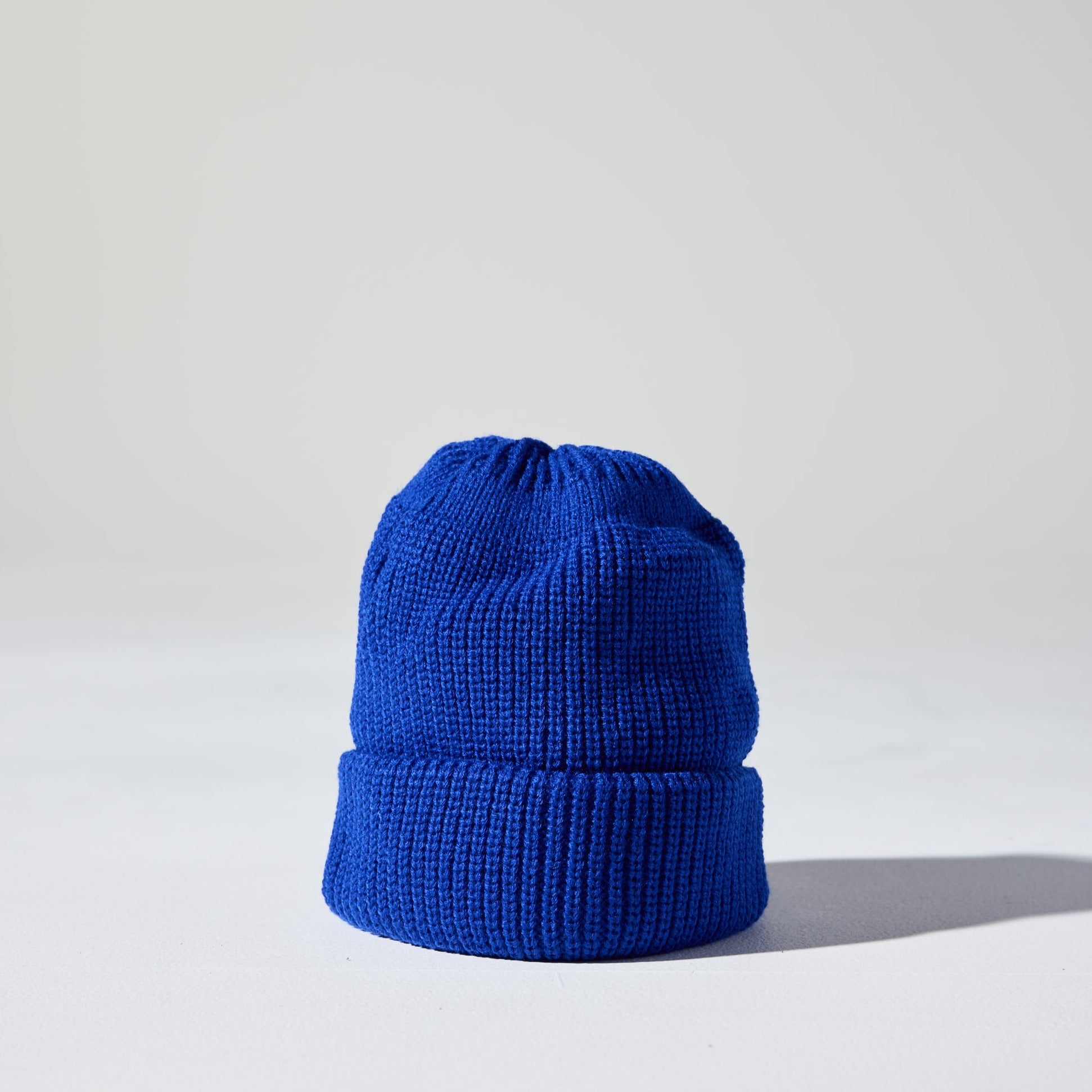 帽子 VALLAD BEANIE CAP blue Beanie Cap | Blue Star Donuts