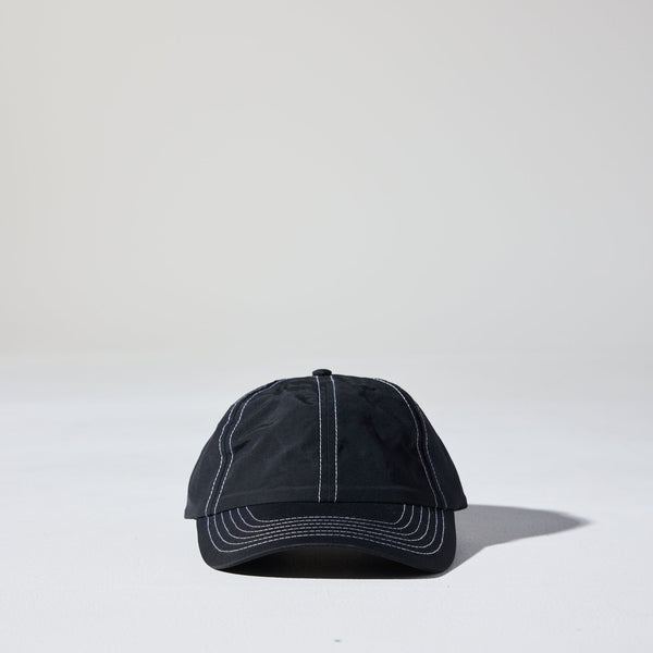 帽子 ALOUND EMBROIDERY NYLON CAP BLACK Nylon Cap | Black – MASS