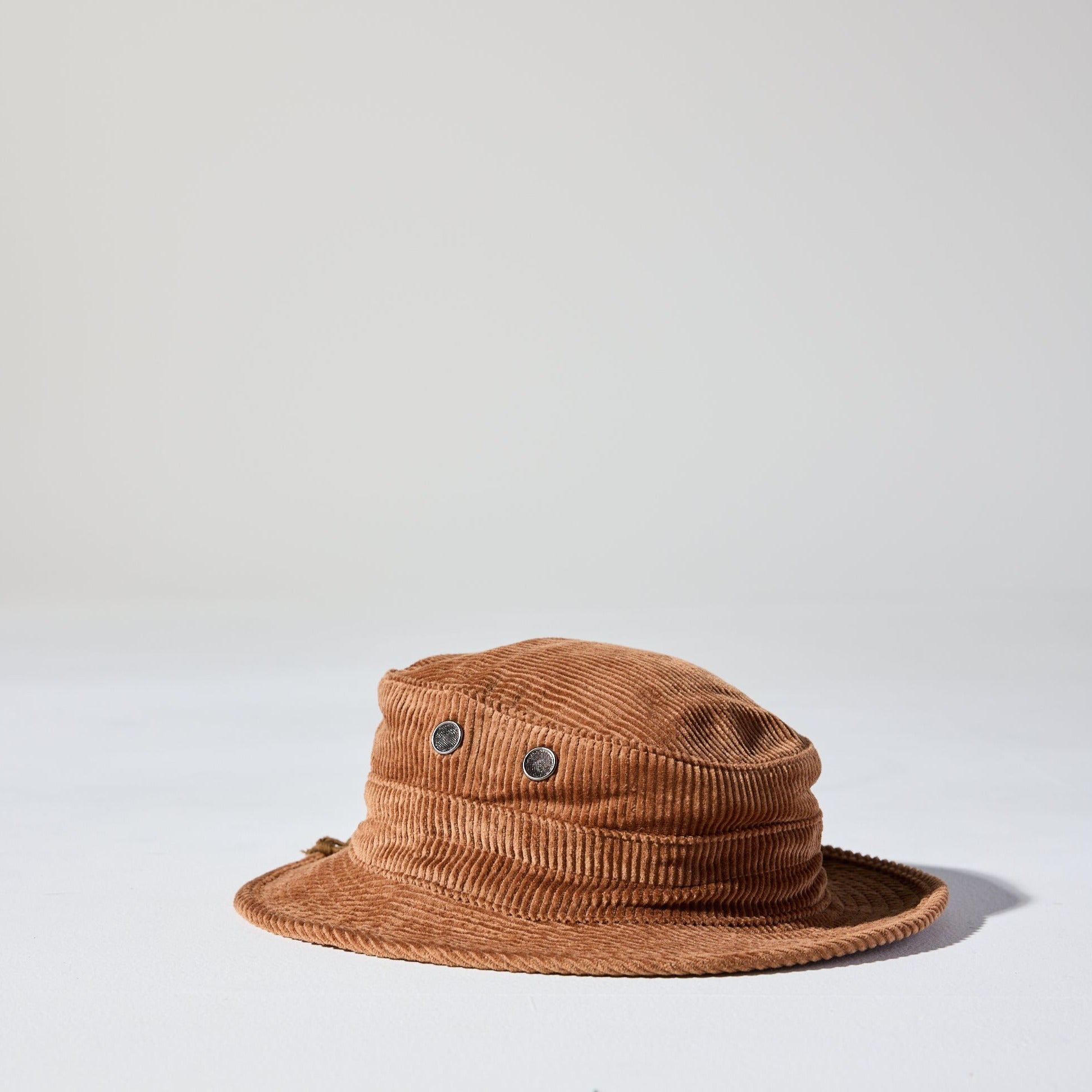 Saturday Corduroy Bucket Hat | Wide Brim Hat with Strap | House of